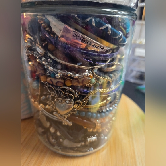 Mystery (Bracelets Only) Large Jewelry Glass Jar #26 - Picture 4 of 6